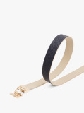 Multi TH Monogram Reversible Leather Belt  Women