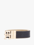 Multi TH Monogram Reversible Leather Belt  Women