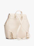 Beige TH Monogram Plaque Backpack  Women