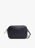Blue Logo Webbing Strap Camera Bag  Women