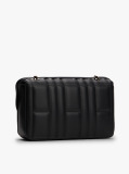 Black TH Monogram Quilted Crossbody Bag  Women