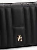 Black TH Monogram Quilted Crossbody Bag  Women