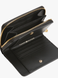 Black TH Monogram Plaque Wallet  Women