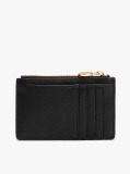Black TH Monogram Plaque Card Holder  Women