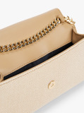 Beige Heritage Canvas Crossbody Bag  Women