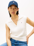 Blue Chic TH Monogram Baseball Cap  Women