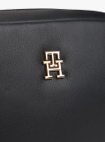Black TH Monogram Crossbody Camera Bag  Women