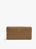Brown TH Monogram Zip-Around Wallet  Women