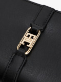 Black TH Monogram Bifold Wallet  Women