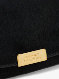 Black Leather Crossbody Bag  Women