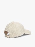 Beige TH Monogram Jacquard Baseball Cap  Women
