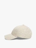 Beige TH Monogram Jacquard Baseball Cap  Women