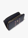 Blue Hilfiger Icon Signature Tape Zip-Around Wallet  Women