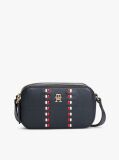 Blue Signature Tape Camera Bag  Women