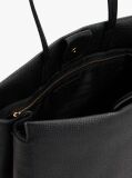 Black Signature Tape Tote  Women