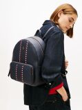 Blue Tonal Signature Tape Backpack  Women