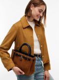 Brown The American Icon Suede Tote Bag  Women