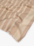Beige Chic TH Monogram Rectangular Scarf  Women