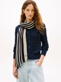 Blue Chic TH Monogram Rectangular Scarf  Women