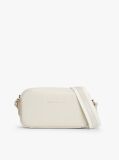 Beige Essential Debossed Crossbody Camera Bag  Women