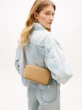 Brown Essential Debossed Crossbody Camera Bag  Women