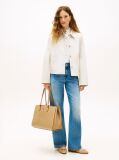 Brown TH Monogram Plaque Tote Bag  Women
