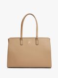 Brown TH Monogram Plaque Tote Bag  Women