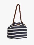 Multi Stripe Logo Adjustable Bucket Bag  Women