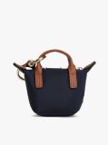 Blue Tote Bag Keyring Pouch Charm  Women