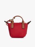 Red Tote Bag Keyring Pouch Charm  Women