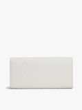 Beige Hilfiger Icon Embossed Flap Wallet  Women