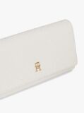 Beige Hilfiger Icon Embossed Flap Wallet  Women