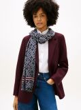 Blue TH Monogram Lightweight Scarf  Women