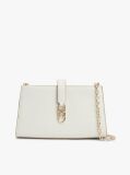 Beige TH Monogram Chain Strap Crossover Bag  Women