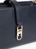 Blue TH Monogram Chain Strap Crossover Bag  Women