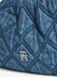 Denim Quilted Denim TH Monogram Crossbody Bag  Women