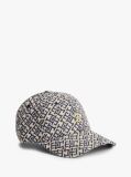 Blue TH Monogram Jacquard Baseball Cap  Women