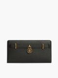 Black The American Icon Leather Bifold Wallet  Women