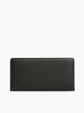 Black The American Icon Leather Bifold Wallet  Women