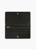 Black The American Icon Leather Bifold Wallet  Women
