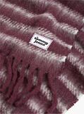 Multi Wool Blend Logo Fringe Scarf  Women
