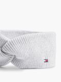 Grey Hilfiger Flag Knit Headband With Wool  Women
