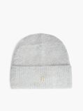 Grey Chic Beanie With Alpaca  Women