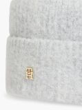 Grey Chic Beanie With Alpaca  Women