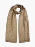 Brown TH Monogram Jacquard Scarf  Women