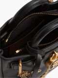 Black The American Icon Leather Sequin Tote Bag  Women