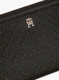 Black Hilfiger Icon Debossed Wrist Pouch  Women