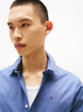 Blue Stretch Slim Fit Shirt  Men
