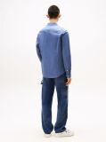 Blue Stretch Slim Fit Shirt  Men