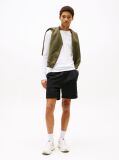 White LONG SLEEVED RIBBED ORGANIC COTTON T-SHIRT  Men